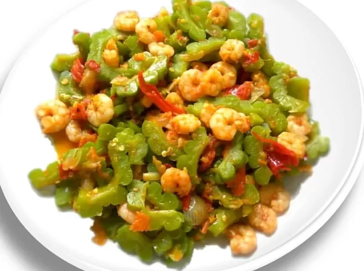 tumis pare udang
