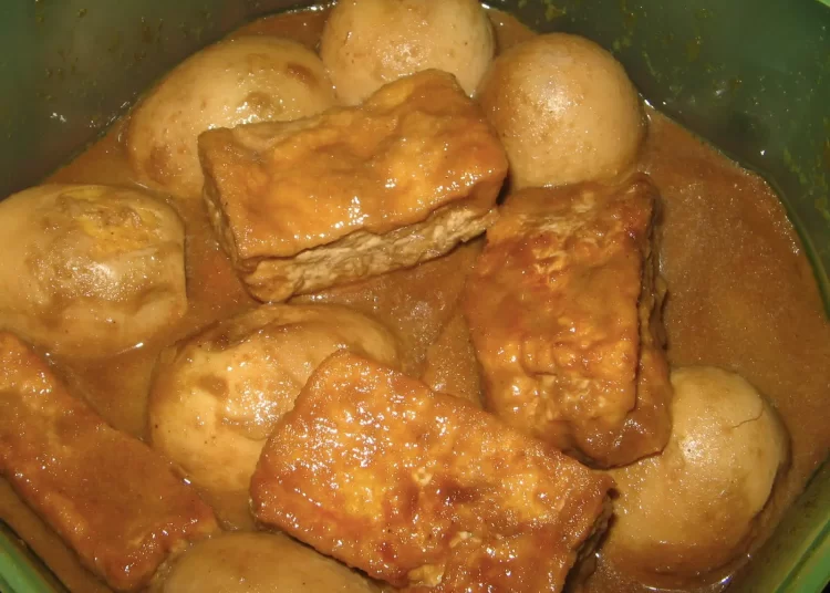 Semur Tahu dan Telur