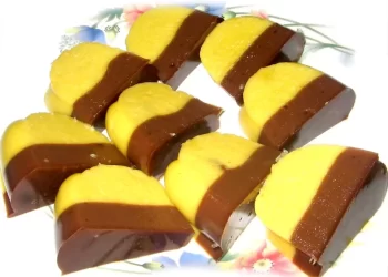 Puding Jagung Lapis Coklat