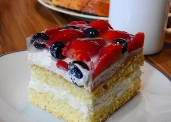 Resep Cake Kue Lapis Stroberi