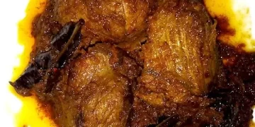 Rendang Daging Sapi Masakan Padang