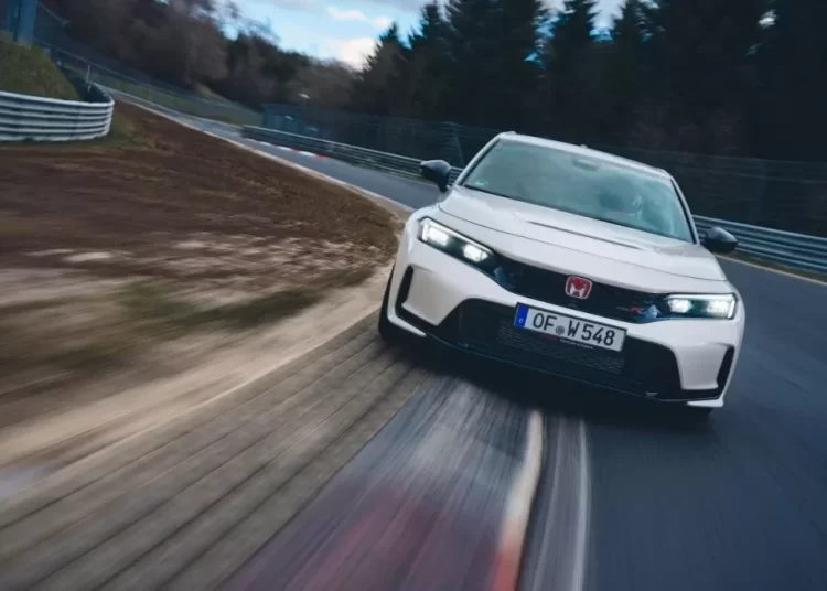06 2023 Honda Civic Type R at Nurburgring scaled