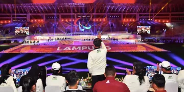 Presiden Jokowi Resmikan Pembukaan Peparnas XVII Tahun 2024