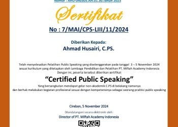 Dokumen Certified Public Speaking