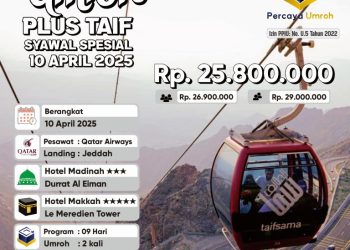 Umroh 10 April 2025 Umroh Syawal Plus Taif