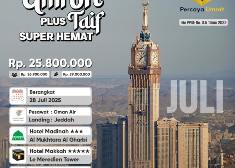 Umroh 28 Juli 2025
