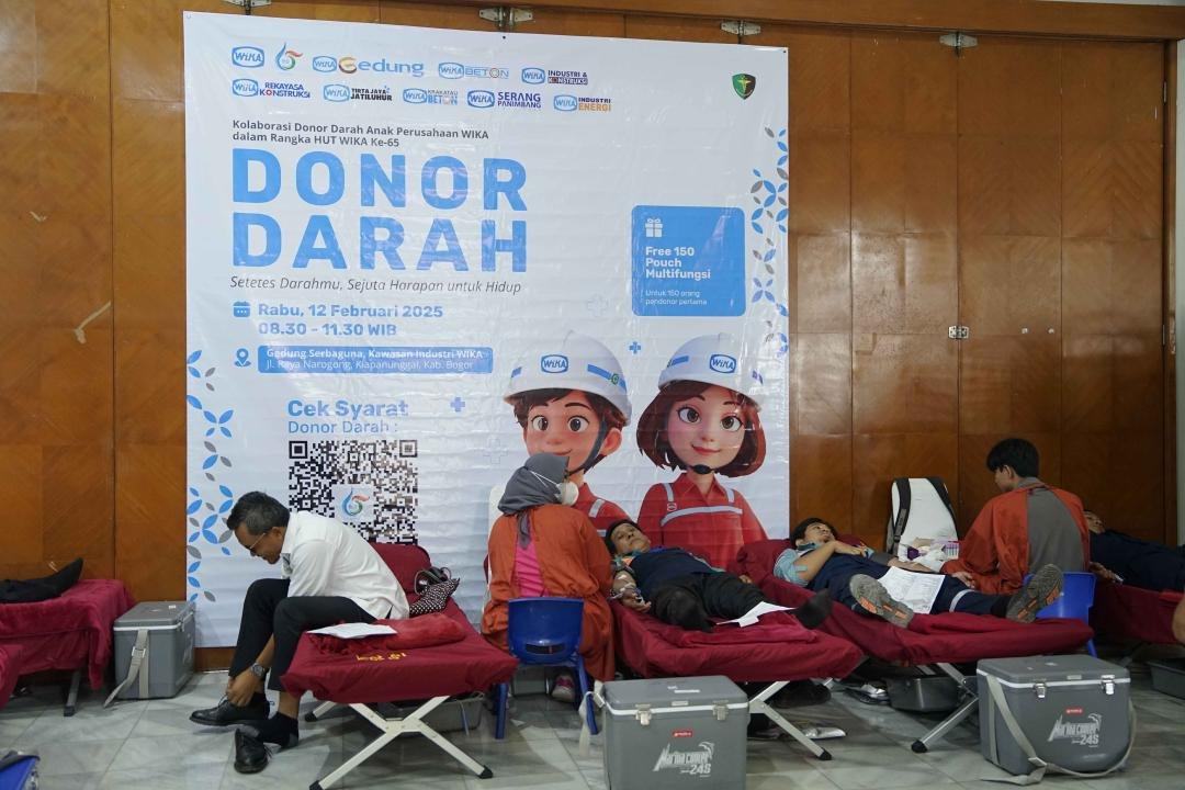 Donor Darah WIKA Grup