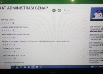 Guru MTsN 6 Bantul Unggah Perangkat Pembelajaran di JMD 54 IMG 20250227 WA0027