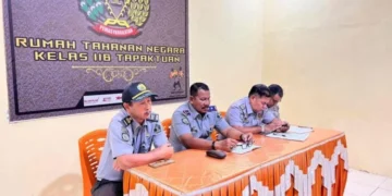 Rutan Tapaktuan Sambut Kunjungan Perdana Ka.Kanwil Ditjenpas Aceh