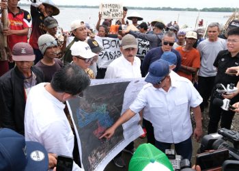 menteri nusron wahid, nusron wahid, mentri atrbpn, kementerian atr/bpn, atr/bpn, pagar laut, pagar laut bekasi, manipulasi data lahan,