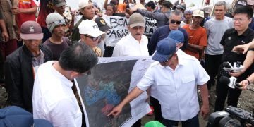 menteri nusron wahid, nusron wahid, mentri atrbpn, kementerian atr/bpn, atr/bpn, pagar laut, pagar laut bekasi, manipulasi data lahan,