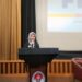 Foto: Ayu Khalafatul I di acara FPU-C Kemenpora. (instagram.com/skyflowerayusea)