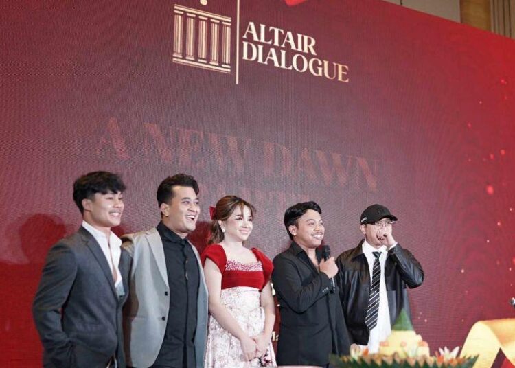 Suasana acara peluncuran Altair Dialogue, agensi TikTok berizin di Indonesia. (Dok. Istimewa)