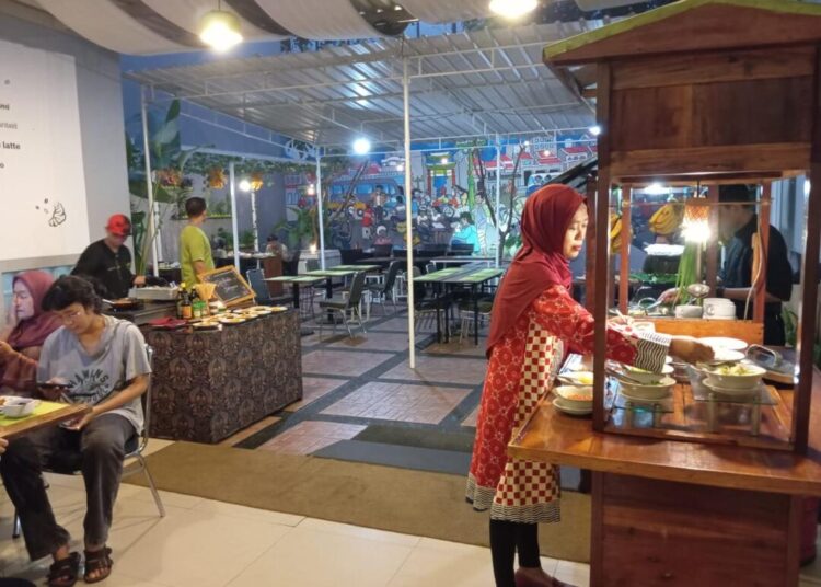 Suasana saat berbuka puasa di Whiz Hotel Malioboro
