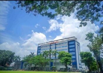 Foto : Gedung fakultas Ilmu Sosial dan Ilmu Politik UIN Raden Fatah Palembang