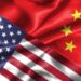 Bendera China dan America_Twitter