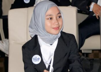 Abel, pelajar unggulan asal Jakarta dalam acara Festival Pelajar Unggulan.