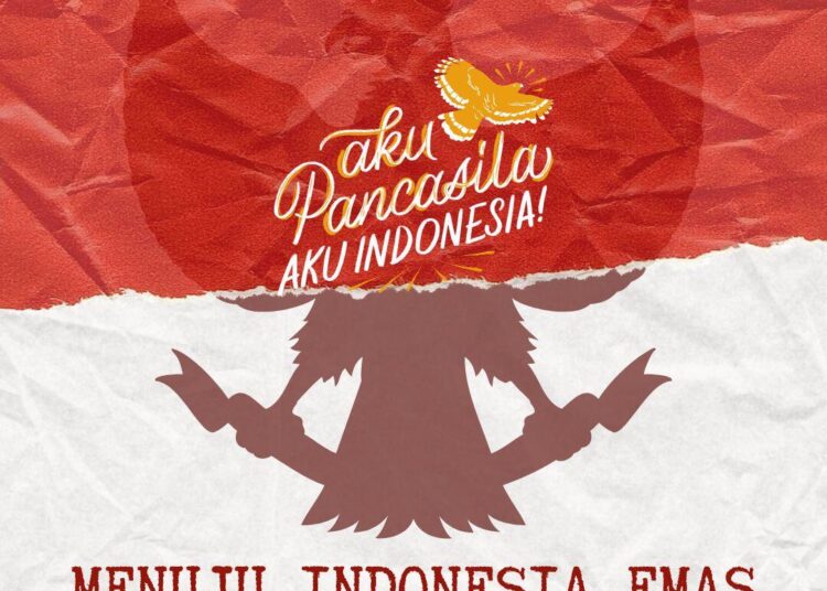 Merah Putih Hari Lahir Pancasila Instagram Post