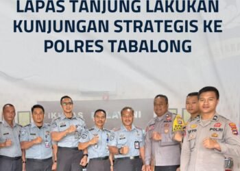 Tingkatkan Sinergitas, lapas tanjung lakukan kunjungan strategis ke polres tabalong 61 1 3