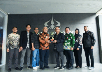 Foto Bersama Trisakti Multimedia dan BRK Syariah