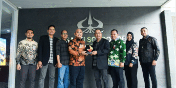 Foto Bersama Trisakti Multimedia dan BRK Syariah