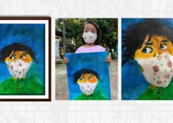 "Eisha Kuat": Lukisan Anak 4 Tahun yang Menggambarkan Perjuangan Melawan Polusi Udara 71 Eisha Kuat