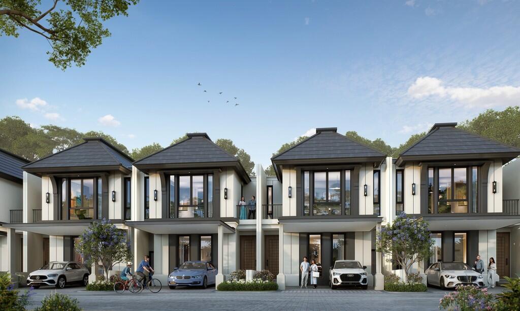 Klaster Averon Hunian Bergaya Modern Colonial di Kawasan Kota Wisata Cibubur 2 Averon