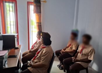 Semangat Pembinaan, Lapas Saparua Ikuti Pembukaan Perkemahan Satya Dharma Bhakti Pemasyarakatan Tahun 2025 Secara Virtual 46 Zoom bersama warga binaan