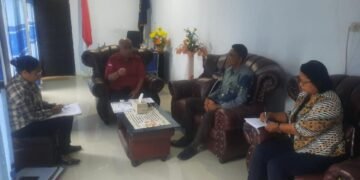 Rapat bersama, Kalapas Saparua bersama pejabat struktural