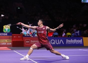 Jonatan Christie/Melaju ke Babak 16 Besar Indonesia Open 2025 (Sumber: pbsi.id)