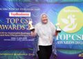Yoslivia perwakilan WIKA Beton terima penghargaan TOP CSR 2025