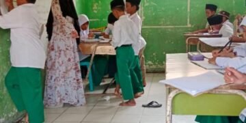 penulisan materi di sekolahan