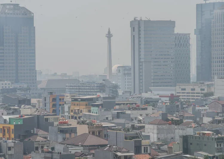 Ilustrasi polusi udara di wilayah Jakarta. Sumber: greenpeace.org