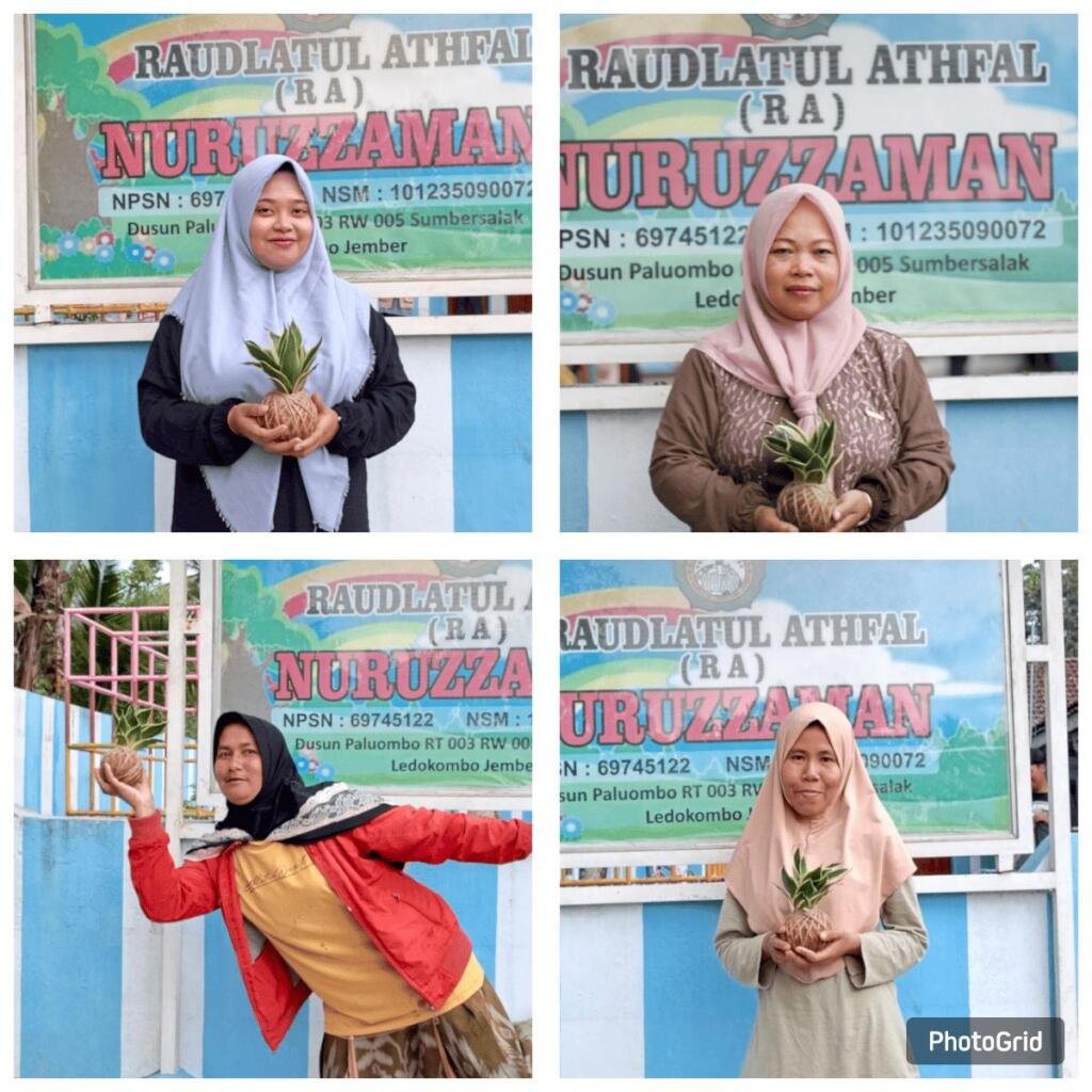 Dukung SDGs 12: Dosen FP UB dan Mahasiswa KKN Adakan Pelatihan Kokedama Bersama Sekolah Ebok-Ebok di Desa Sumbersalak, Jember 3 Hasil kokedama bok ebok