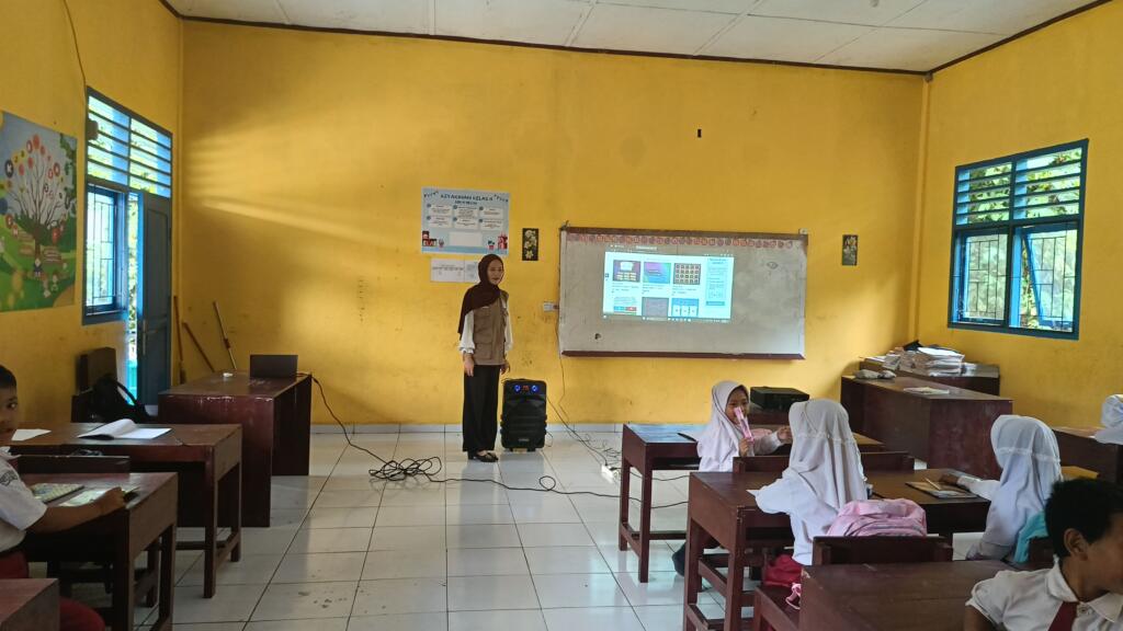 Permainan wordwall didalam kelas