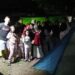 Keceriaan Anak-anak dan Orang Tua di sekitar lokasi kemping