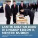 Menteri Agraria dan Tata Ruang Kepala Badan Pertanahan Nasional ATR BPN Nusron Wahid melanti
