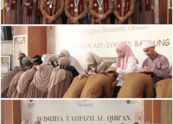 Dokumentasi Kegiatan Wisuda Tahfizh Program Beasiswa Angkatan ke-5