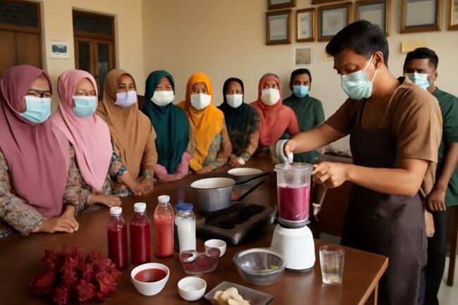 pelatihan minuman