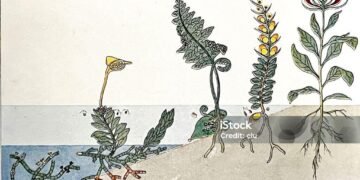 Illustration from 19th century.