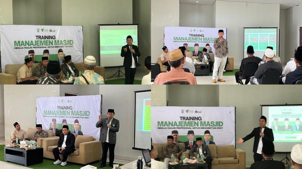  Transformasi masjid menuju pusat peradaban yang modern dan professional. Dokumentasi Pribadi
