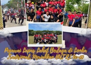 lapas lahat ikuti lomba tradisional