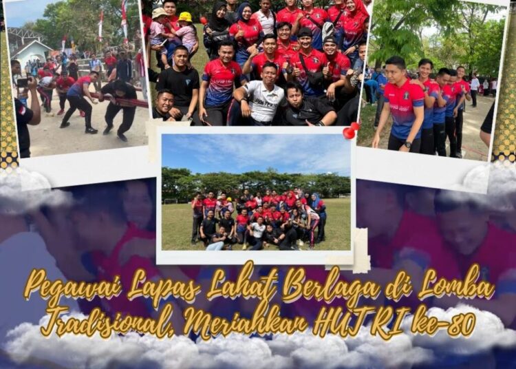 lapas lahat ikuti lomba tradisional