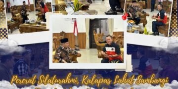 Silaturhami kalapas lahat kepada bupati lahat