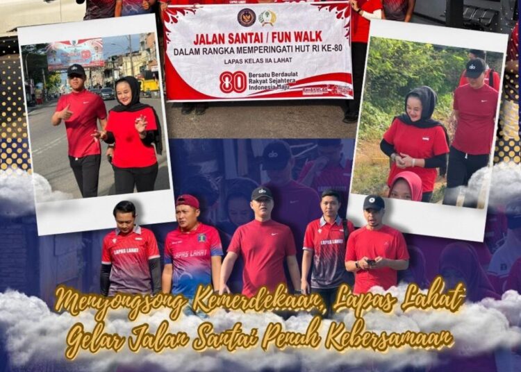 jalan santai lapas lahat