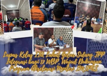 sidang TPP Lapas Lahat 22/08/2025