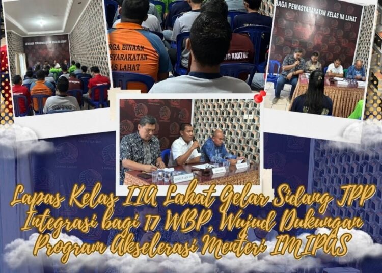 sidang TPP Lapas Lahat 22/08/2025