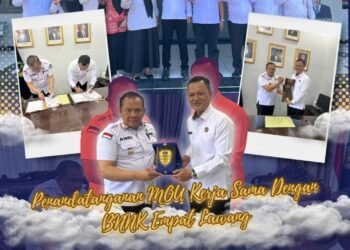 Mou BNNK empat Lawang dan Lapas Lahat