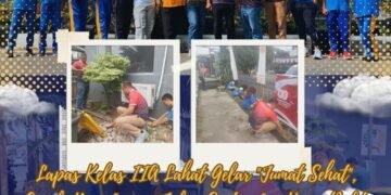 TU Paslah Jalan Santai dan Kerja Bakti