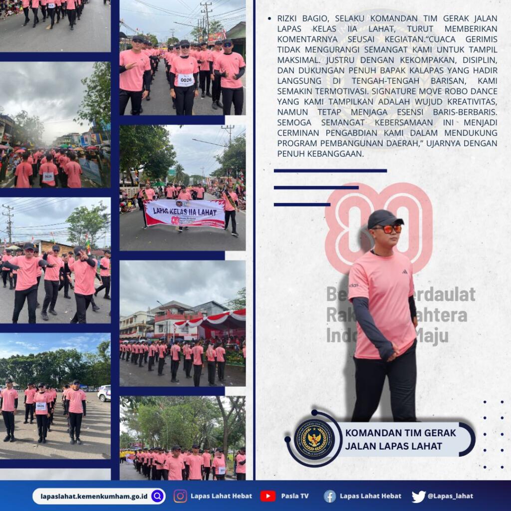 gerak jalan lapas lahat 2